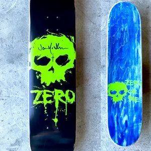 Zero Green 'Blood Skull' Deck Signed by Jamie Thomas
